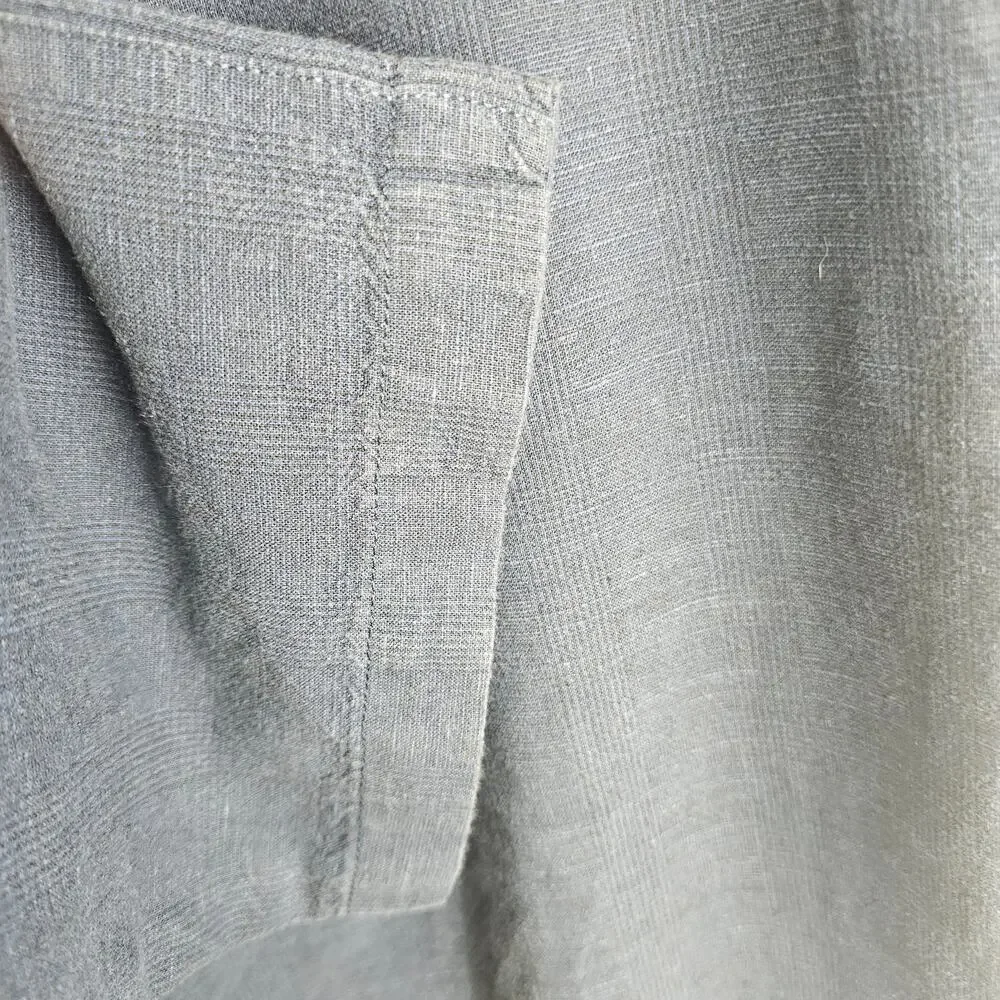 BANANA REPUBLIC Aiden Fit Linen Blend Pants Men's 35x32 Elevated Summer Casual